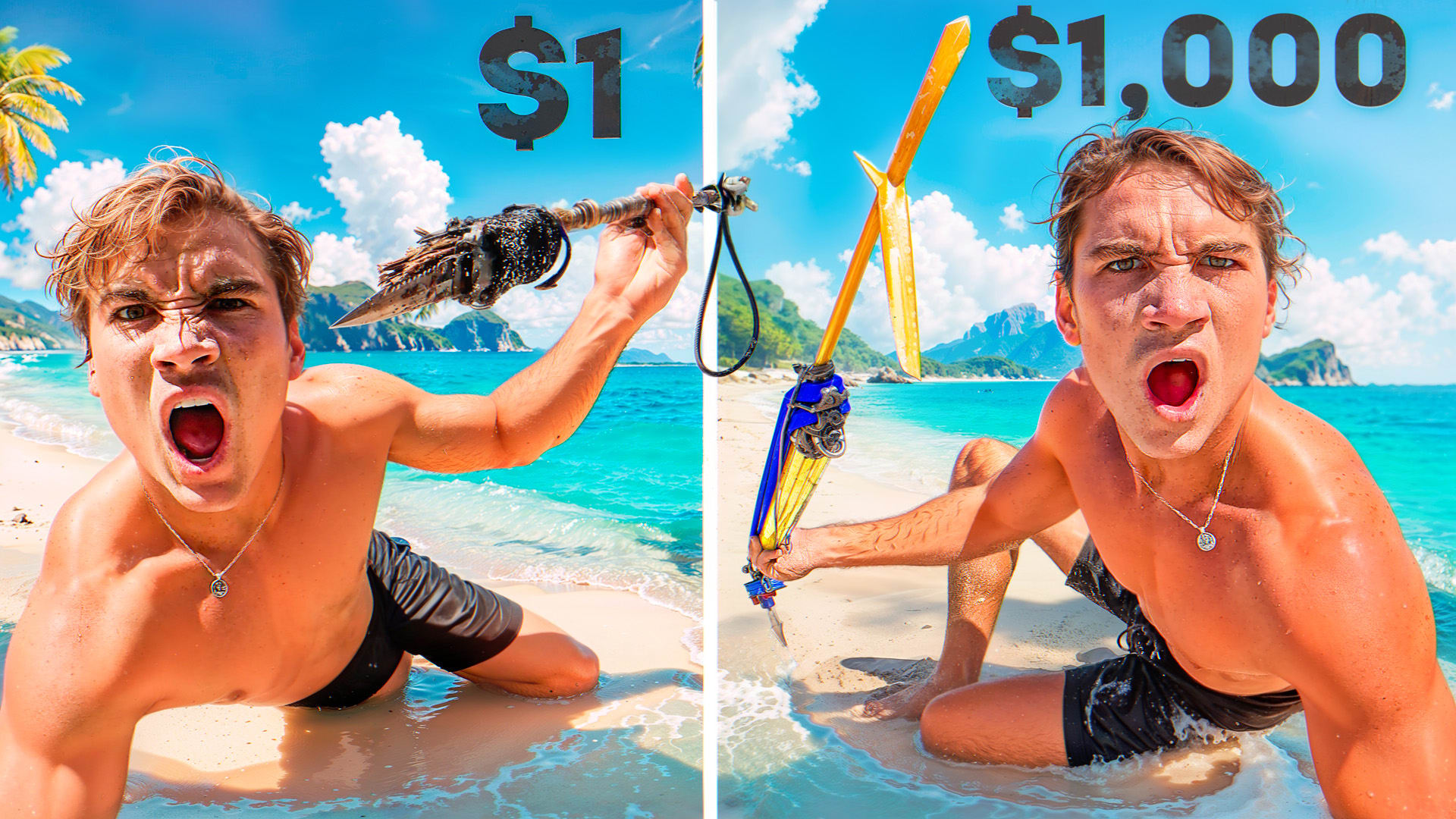 Survival $1 vs $1000 thumbnail