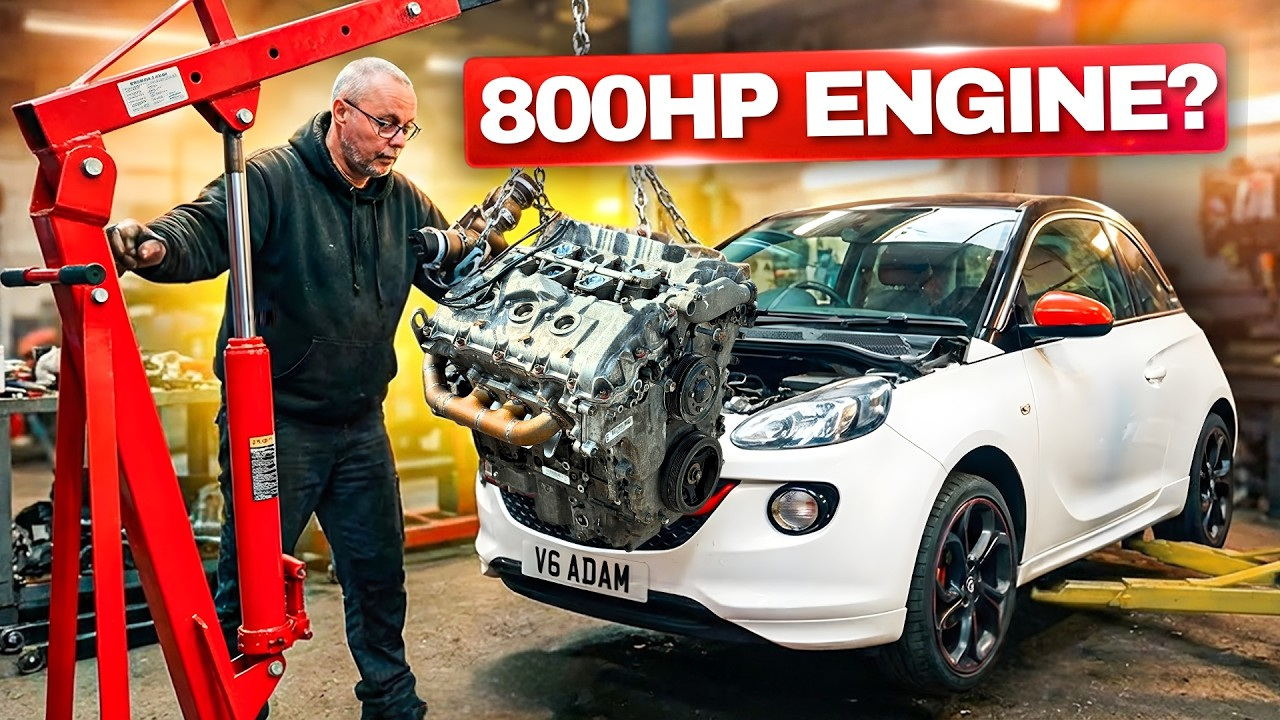 V6 Adam 800HP engine thumbnail